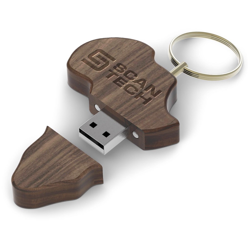 Andy Cartwright Afrique Flash Drive Keyholder - 16GB - Image 2