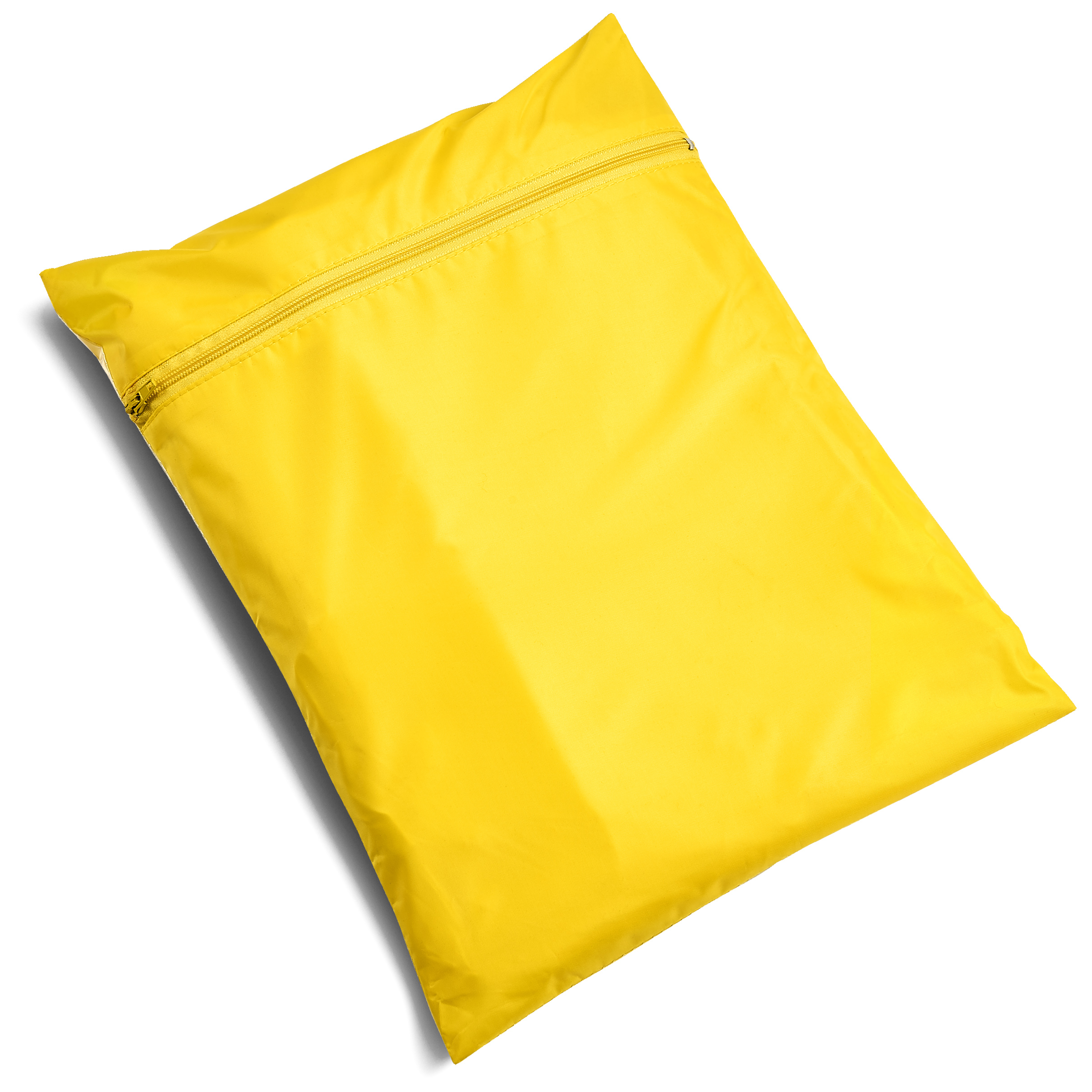 Thunder Rubberised Polyester/Pvc Raincoat - Yellow - Image 4