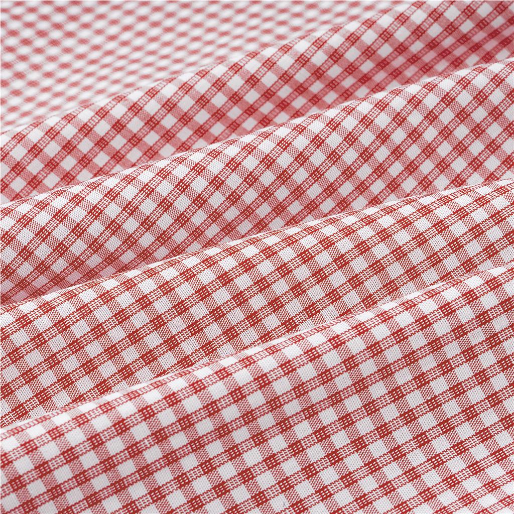 Mens Long Sleeve Edinburgh Shirt - Red - Image 2