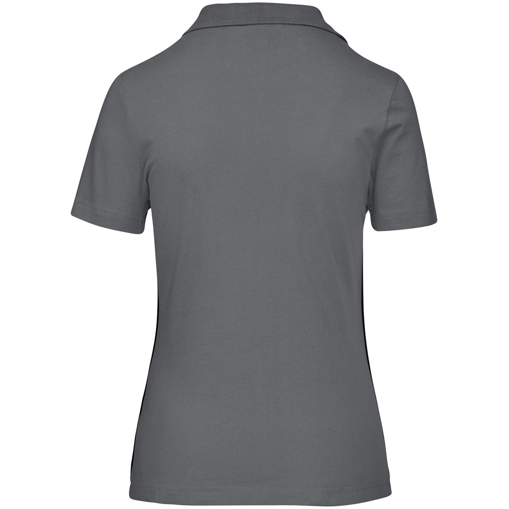 Ladies Galway Golf Shirt - Grey - Image 2