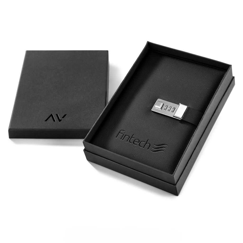 Alex Varga Chapman Code-Lock Hard Cover Notebook - Image 2