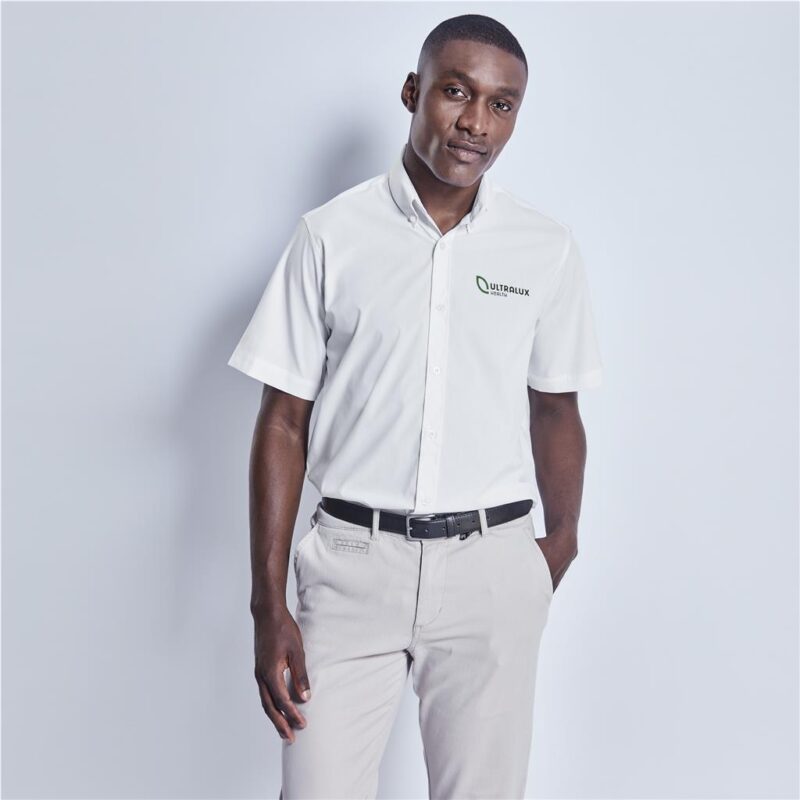 Mens Short Sleeve Sheffield Stretch Shirt