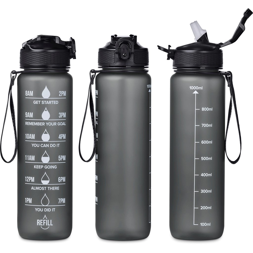 Eva & Elm Neptune Plastic Water Bottle - 1 Litre - Image 2
