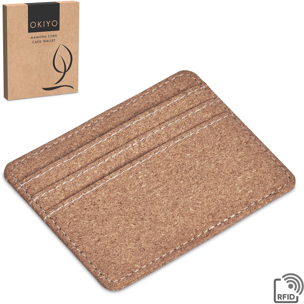 Okiyo Mamoru Cork Card Wallet - Image 2