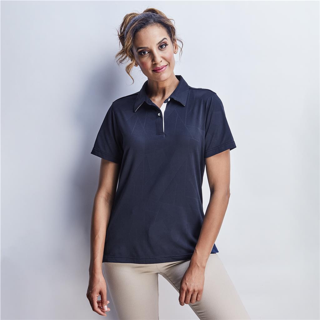 Ladies Motif Golf Shirt - Image 2
