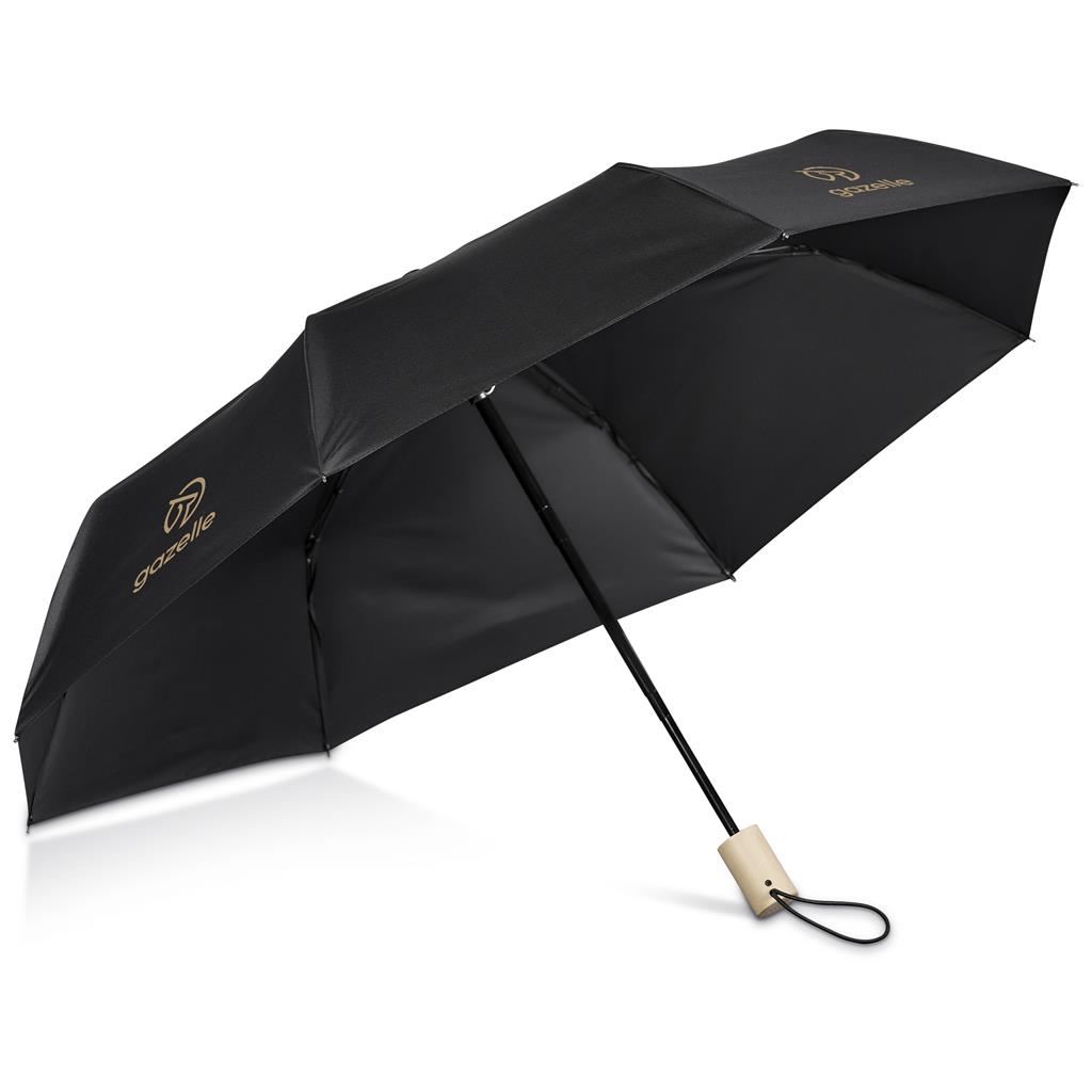 Okiyo Ameno Recycled PET Auto-Open Compact Umbrella - Image 2